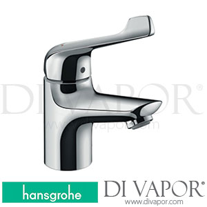 Hansgrohe 71920000 Novus Single Lever Basin Mixer 70 with Extra Long Handle 11,8 Cm and Pop-Up Waste Set >10/17 Spare Parts