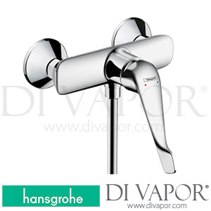 Hansgrohe 71926000 Novus Single Lever Shower Mixer for Exposed Installation with Extra Long Handle 11,8 CM 10/17 - 06/22 Spare Parts