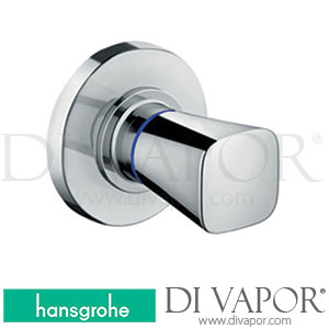 Hansgrohe 71970000 Logis Shut-Off Valve for Concealed Installation >04/14 Spare Parts