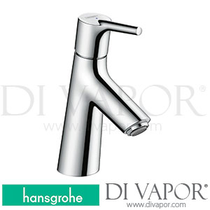 Hansgrohe 72017000 Talis S Pillar Tap 80 with Pin Handle for Cold Water Or Pre-Adjusted Water without Waste Set >10/15 Spare Parts