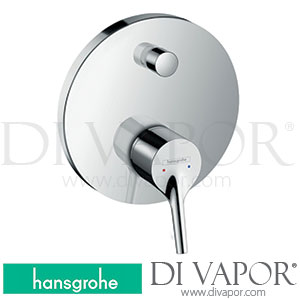 Hansgrohe 72406000 Talis S Single Lever Bath Mixer for Concealed Installation with Integrated Security Combination According To En1717 for Ibox Universal >10/15 Spare Parts