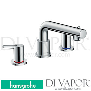 Hansgrohe 72415000 Talis S 3-Hole Rim Mounted Bath Mixer 01/16 - 12/20 Spare Parts