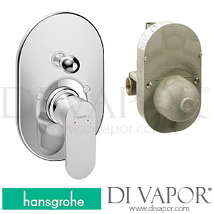 Hansgrohe 72448000 Rebris S Single Lever Bath Mixer Set for Concealed Installation >06/22 Spare Parts