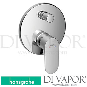 Hansgrohe 72466000 Rebris S Single Lever Bath Mixer for Concealed Installation for Ibox Universal >06/22 Spare Parts