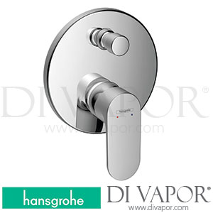 Hansgrohe 72466003 Rebris S Single Lever Bath Mixer for Concealed Installation for Ibox Universal >10/22 Spare Parts