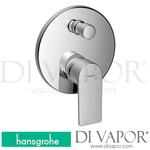 Hansgrohe 72469000 Rebris E Single Lever Bath Mixer for Concealed Installation with Integrated Security Combination According To En1717 for Ibox Universal >06/22 Spare Parts
