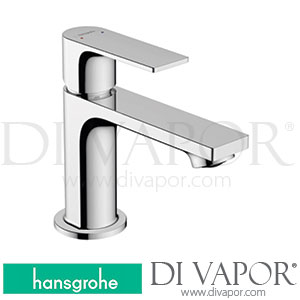 Hansgrohe 72555009 Rebris E Single Lever Basin Mixer 80 with Push-Open Waste Set 2 Ticks >07/22 Spare Parts