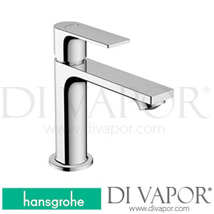 Hansgrohe 72561009 Rebris E Single Lever Basin Mixer 110 with Push-Open Waste Set 2 Ticks >07/22 Spare Parts