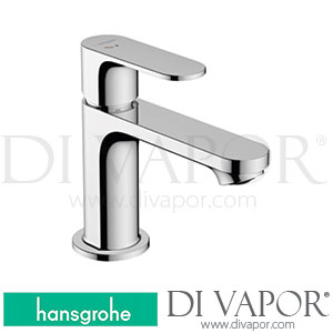 Hansgrohe 72584000 Rebris S Single Lever Basin Mixer 80 Coolstart with Metal Pop-Up Waste Set >06/22 Spare Parts