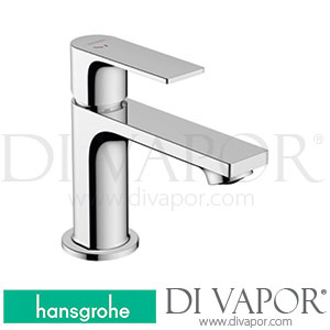 Hansgrohe 72585000 Rebris E Single Lever Basin Mixer 80 Coolstart with Metal Pop-Up Waste Set >06/22 Spare Parts