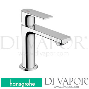 Hansgrohe 72589000 Rebris E Single Lever Basin Mixer 110 Coolstart Ecosmart+ with Pop-Up Waste Set >06/22 Spare Parts