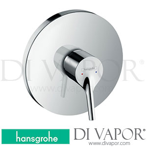 Hansgrohe 72607000 Talis S Single Lever Shower Mixer Highflow for Concealed Installation for Ibox Universal >10/15 Spare Parts