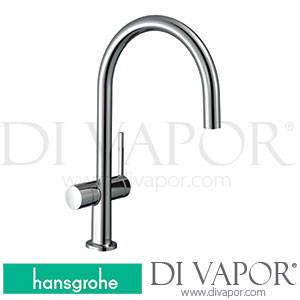 Hansgrohe 72805000 Talis M54 Single Lever Kitchen Mixer 220, Device Shut-Off Valve, 1Jet Spare Parts 04/20 - 03/21