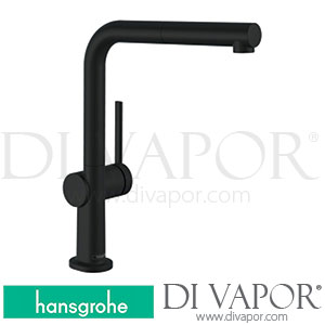 Hansgrohe 72809670 Talis M54 Single Lever Kitchen Mixer 270, Pull-Out Spout, 1Jet, Sbox Spare Parts >04/20