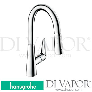 Hansgrohe 72815000 Talis M51 Single Lever Kitchen Mixer 160, Pull-Out Spray, 2Jet Spare Parts 04/17 - 03/19