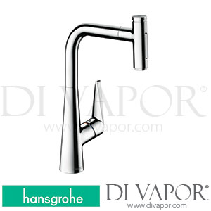 Hansgrohe 72823004 Talis Select M51 Single Lever Kitchen Mixer 300, Pull-Out Spray, 2Jet Spare Parts >10/19