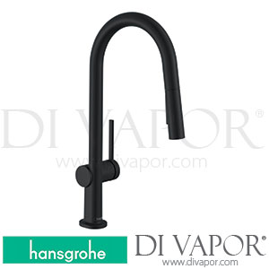 Hansgrohe 72850671 Talis N Single Lever Kitchen Mixer 180, Pull-Out Spray, 2Jet Spare Parts >06/20