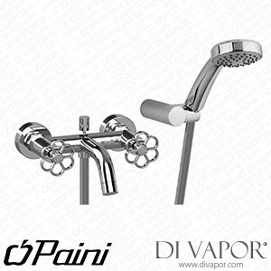 Paini 72CR105 Garage Single Lever Bath Shower Mixer with Adjustable Shower Kit Spare Parts