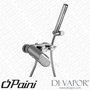 Paini 73-105 Morgana Wall Mouned Bath Shower Mixer with Adjustable Shower Kit Spare Parts