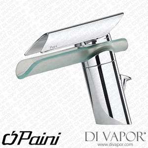 Paini 73-211 Morgana Single Lever Basin Mixer Tap with 1