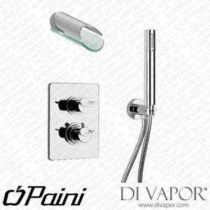 Paini 73-433THD Morgana Thermostatic Mixer with Showerhead and Hand Shower Spare Parts