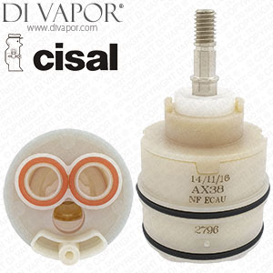 Cisal 734M777 Shower Joystick Cartridge - 38mm