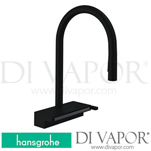 Hansgrohe 73831670 Aquno Select M81 Single Lever Kitchen Mixer 170, Pull-Out Spray, 3Jet, Sbox Spare Parts >12/19