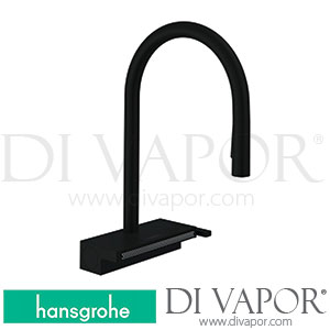 Hansgrohe 73831671 Aquno Select M81 Single Lever Kitchen Mixer 170, Pull-Out Spray, 3Jet, Sbox Spare Parts >06/20