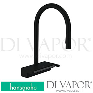 Hansgrohe 73831677 Aquno Select M81 Single Lever Kitchen Mixer 170, Pull-Out Spray, 3Jet, Sbox Spare Parts >04/20