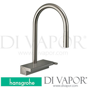 Hansgrohe 73831800 Aquno Select M81 Single Lever Kitchen Mixer 170, Pull-Out Spray, 3Jet, Sbox Spare Parts >12/19