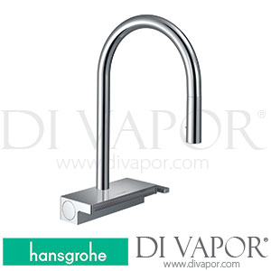 Hansgrohe 73837000 Aquno Select M81 Single Lever Kitchen Mixer 170, Pull-Out Spray, 3Jet Spare Parts >12/19