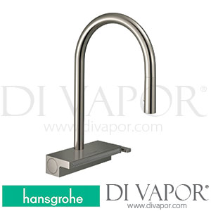 Hansgrohe 73837800 Aquno Select M81 Single Lever Kitchen Mixer 170, Pull-Out Spray, 3Jet Spare Parts >12/19