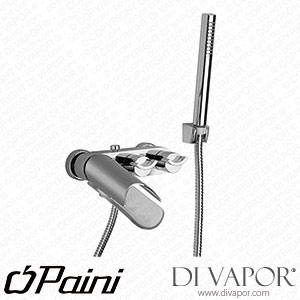 Paini 73CR100VR Morgana Bath Shower Mixer Tap with Fixed Shower Kit Spare Parts