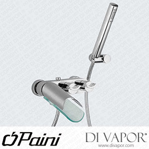 Paini 73CR105VR Morgana Chrome-Glass BSM C/W Kit Spare Parts