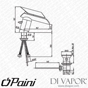 Paini 73CR306LZKM Morgana Bidet Mixer Tap Spare Parts