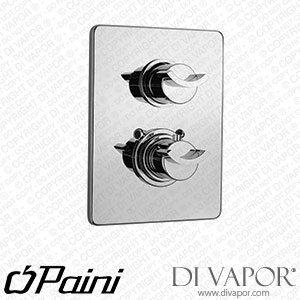Paini 73CR691THWBSET Morgana Shower Plate and Handle Set Spare Parts