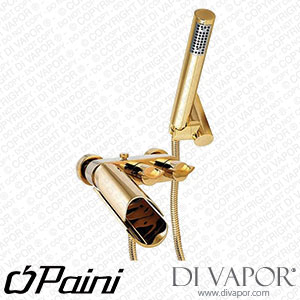 Paini 73OP105 Morgana PVD Glossy Gold Bath Shower Tap Spare Parts