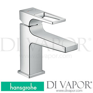 Hansgrohe 74500000 Metropol Single Lever Basin Mixer 100 with Loop Handle for Hand Washbasins with Push-Open Waste Set >01/17 Spare Parts