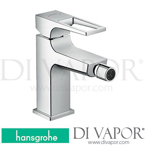 Hansgrohe 74520000 Metropol Single Lever Bidet Mixer with Loop Handle and Push-Open Waste Set >01/17 Spare Parts