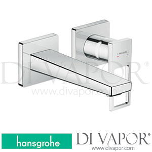Hansgrohe 74525000 Metropol Single Lever Basin Mixer for Concealed Installation Wall-Mounted with Loop Handle and Spout 16.5 Cm >04/17 Spare Parts