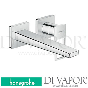 Hansgrohe 74526000 Metropol Single Lever Basin Mixer for Concealed Installation Wall-Mounted with Loop Handle and Spout 22.5 Cm >04/17 Spare Parts