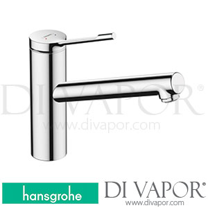 Hansgrohe 74815007 Zesis Lean M34 Single Lever Kitchen Mixer 150, 1Jet Spare Parts >10/21