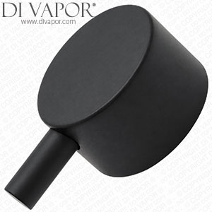 Matte Black Fairford (14120698) Shower Valve Round Flow Control Handle - 74GBG Compatible Spare