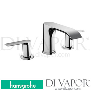 Hansgrohe 75033000 Vivenis 3-Hole Basin Mixer 90 with Pop-Up Waste Set >06/21 Spare Parts