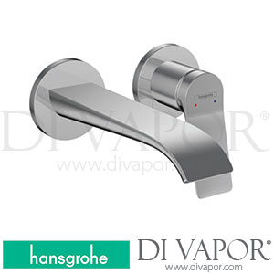 Hansgrohe 75050000 Vivenis Single Lever Basin Mixer for Concealed Installation Wall-Mounted with Spout 19,2 Cm >06/21 Spare Parts