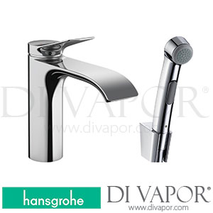 Hansgrohe 75210000 Vivenis Single Lever Basin Mixer with Bidette Hand Shower and Shower Hose 160 Cm >10/21 Spare Parts