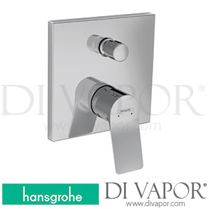 Hansgrohe 75416000 Vivenis Single Lever Bath Mixer for Concealed Installation with Integrated Security Combination According To En1717 for Ibox Universal >06/21 Spare Parts