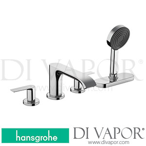 Hansgrohe 75444000 Vivenis 4-Hole Rim Mounted Bath Mixer with Sbox >06/21 Spare Parts