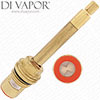 103mm Ceramic Disc Flow Cartridge - 1/2" BSP - Clockwise Open - 20 Spline - 75YU95