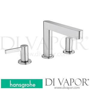 Hansgrohe 76033000 Finoris 3-Hole Basin Mixer 110 with Push-Open Waste Set >06/21 Spare Parts